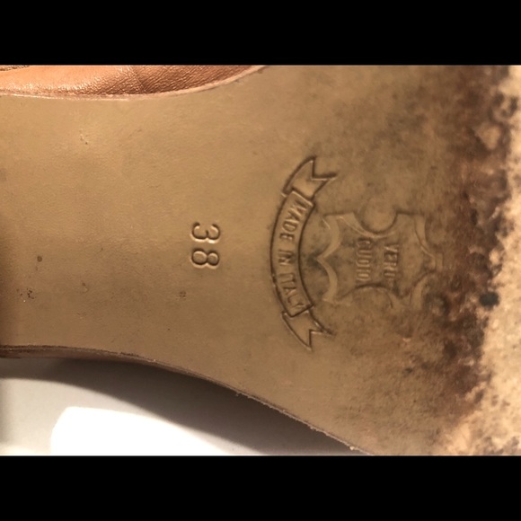 Ester slip-on pointy real leather italian mules - Picture 4 of 9